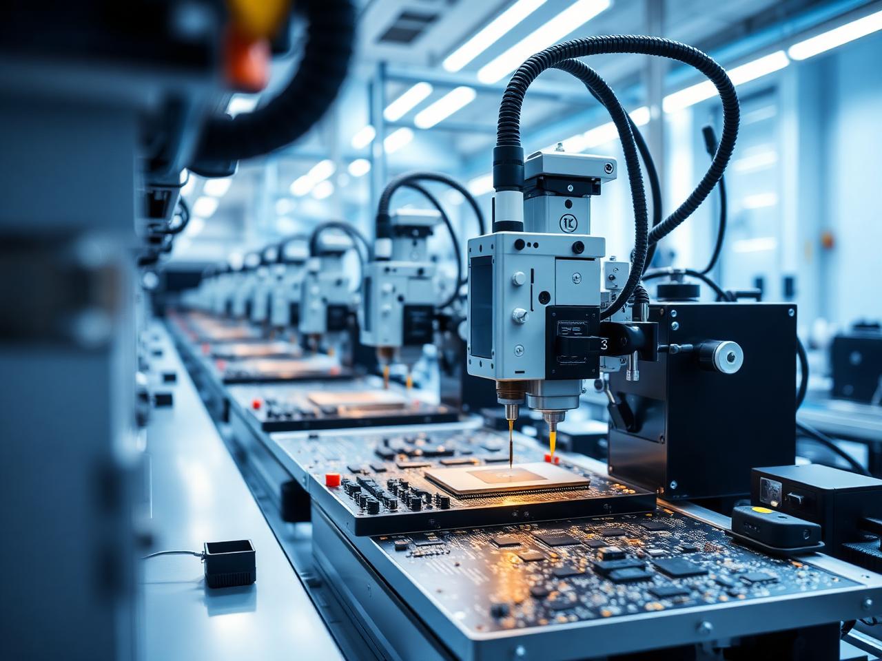 Linea di Assemblaggio Schede Elettroniche